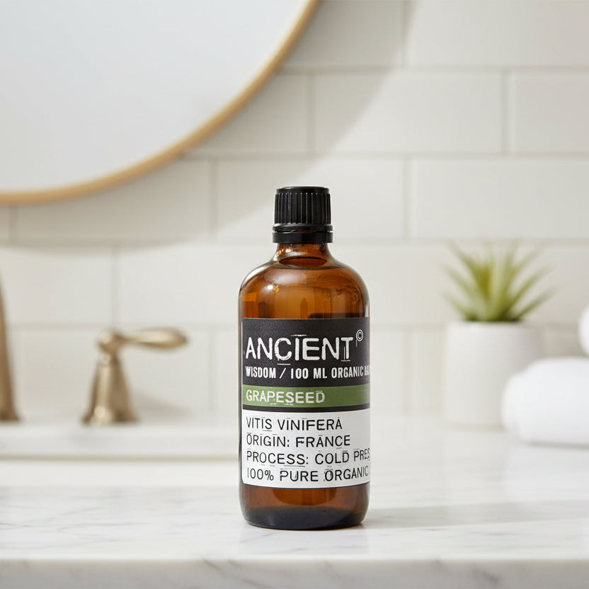 Organic Base Oil 100ml - Grapeseed