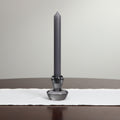 Flip Mushroom  Dinner Candle / Tealight Holder - Midnight Grey