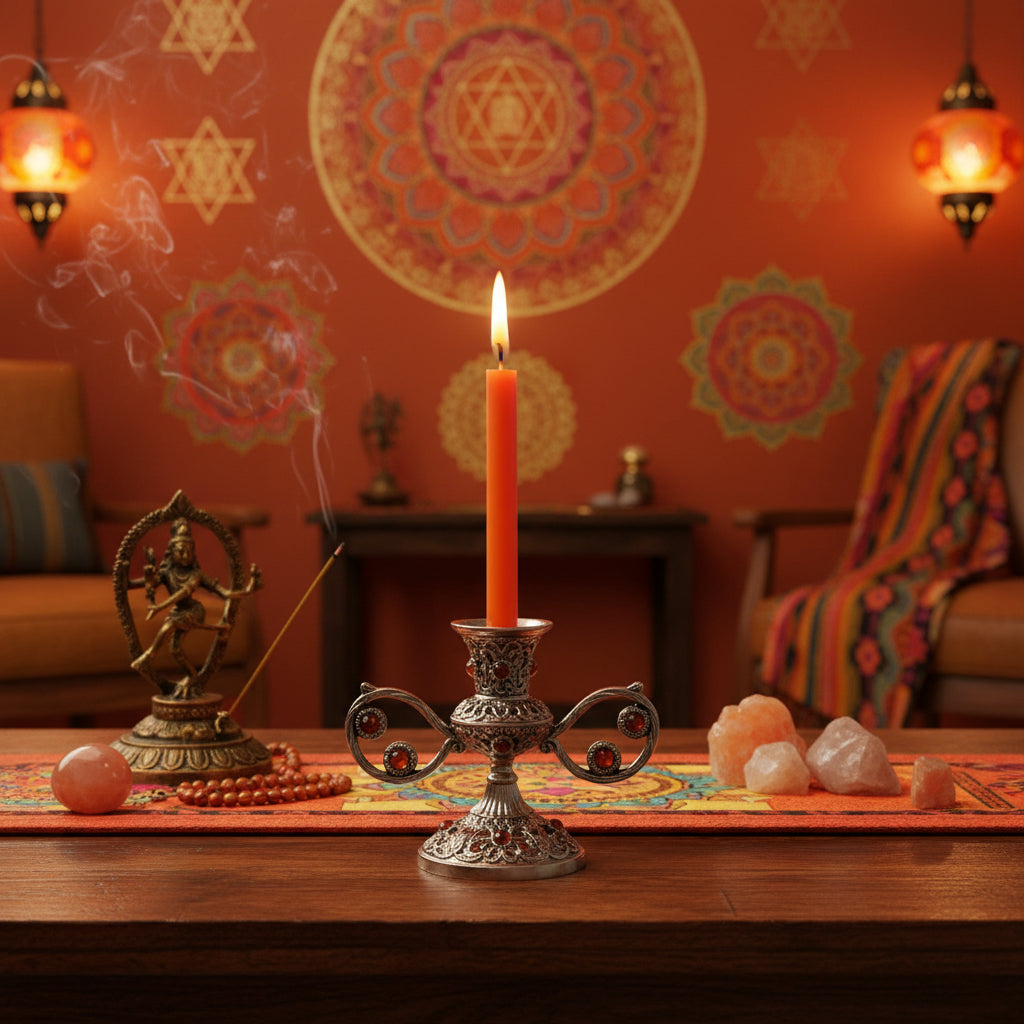 Manifest Magic Candles - Sacral Chakra