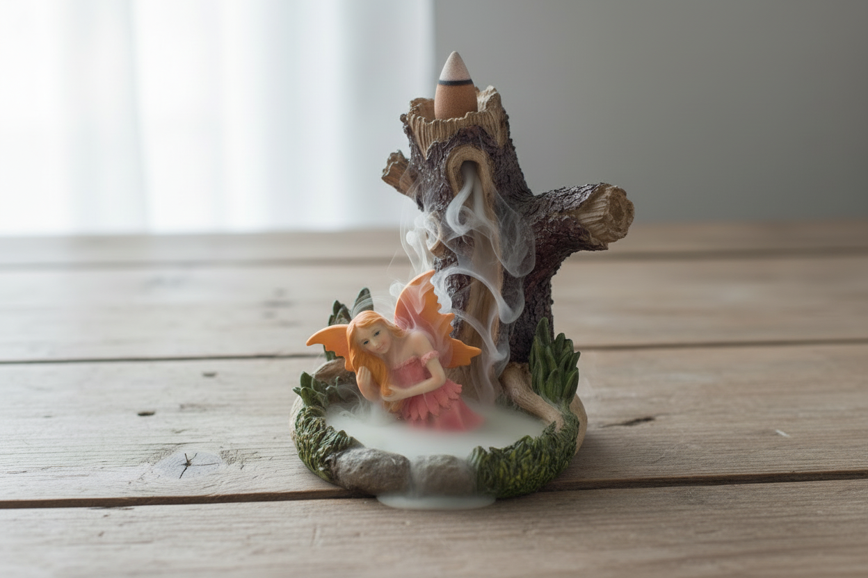 Backflow Incense Burner - Ancient Tree Fairy Lake