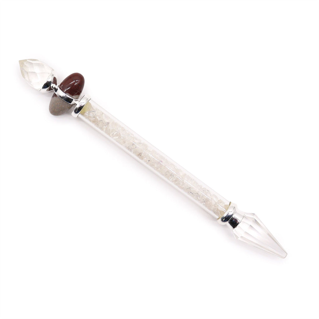 Shiva Lingam Magic Wand - Clear Quartz - Wisdom