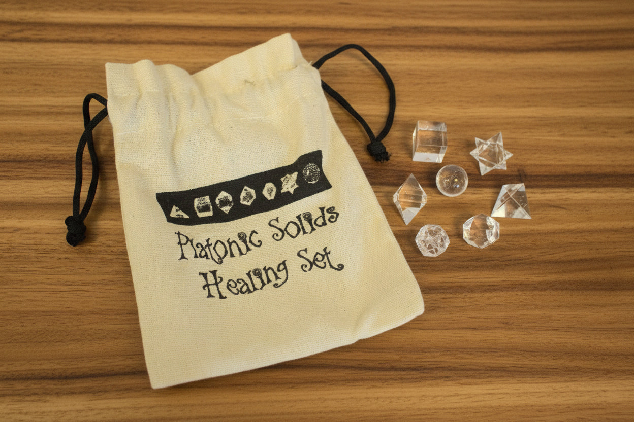 Geometric 7 Piece Crystal Set