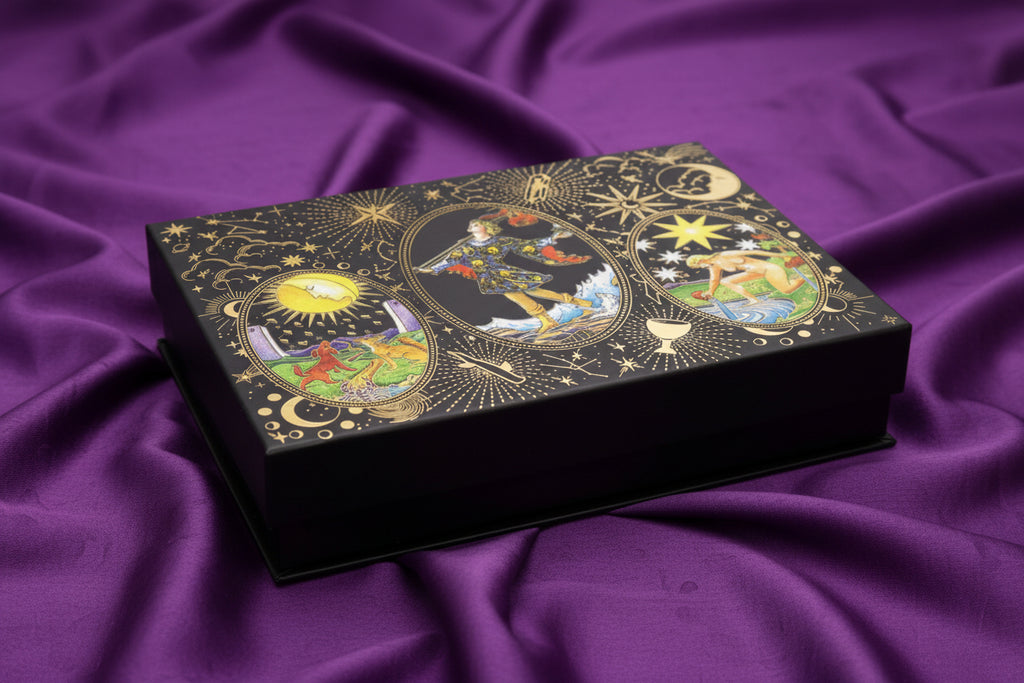 Gold Foil Tarot Gift Set - Let the Magic Begin