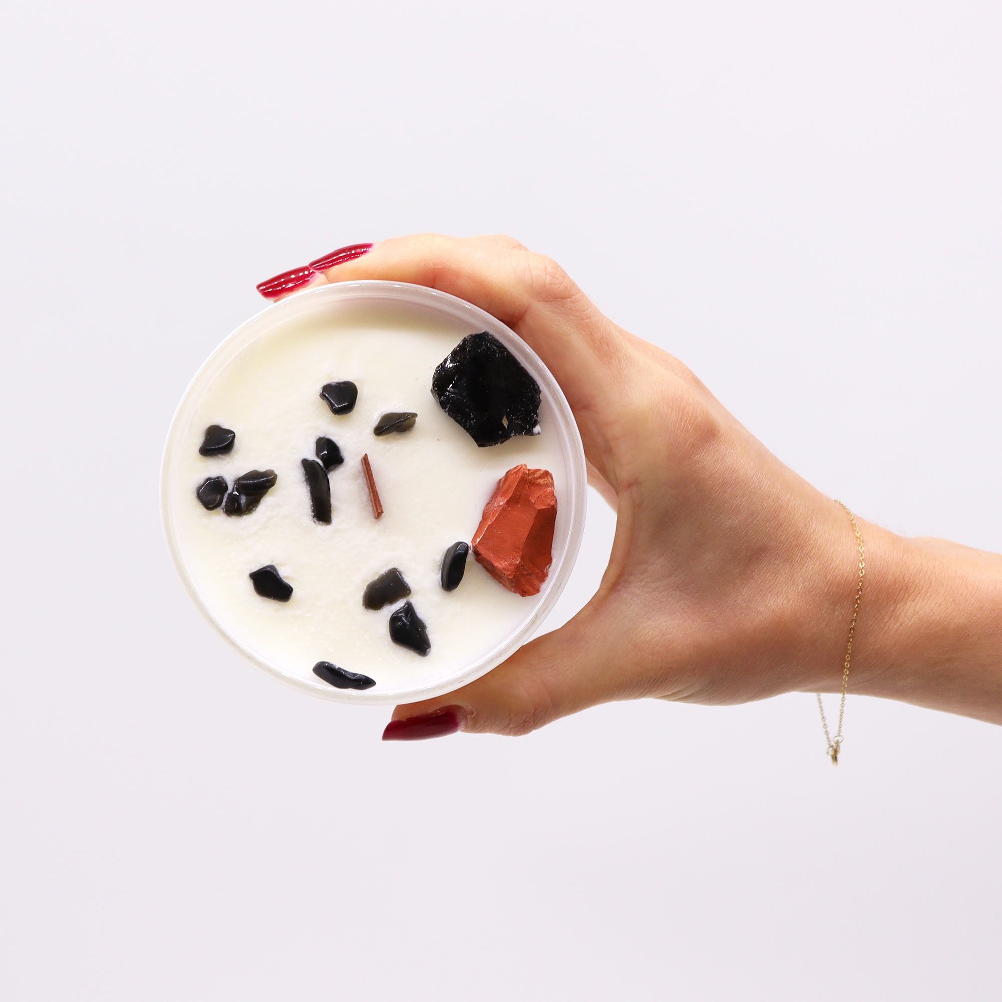 Chakra Crystal Candles - Root