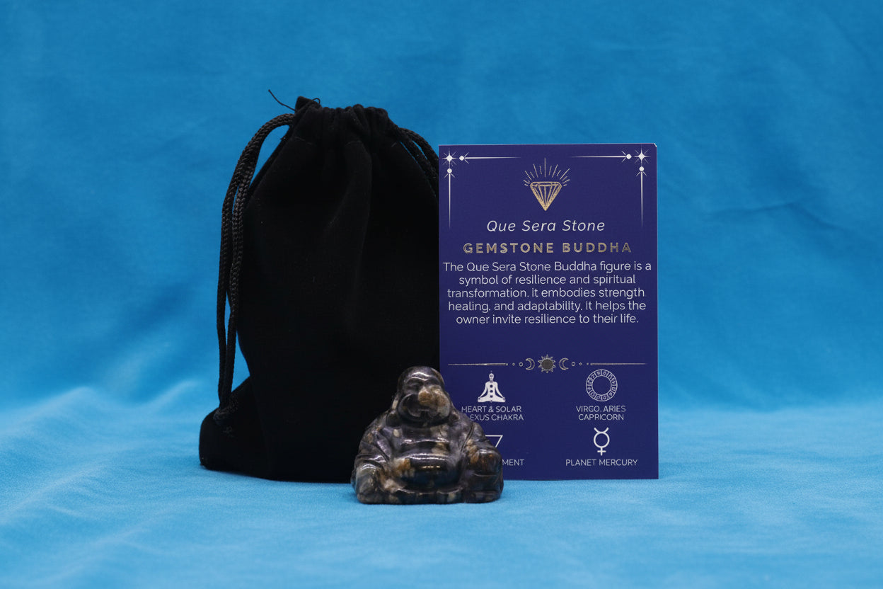 Gemstone Small Buddha - Que Sera Stone