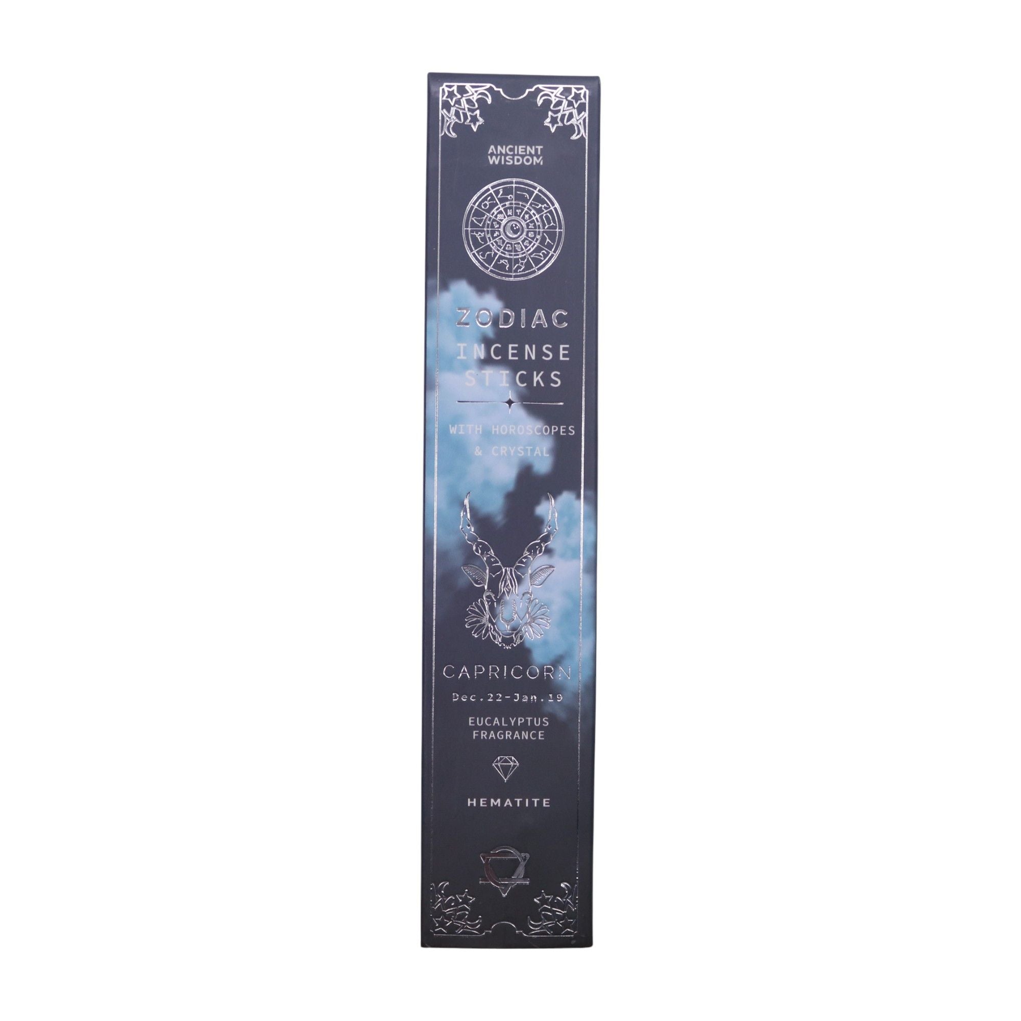 Incense & Gemstone Zodiac Gift Set -  Capricorn