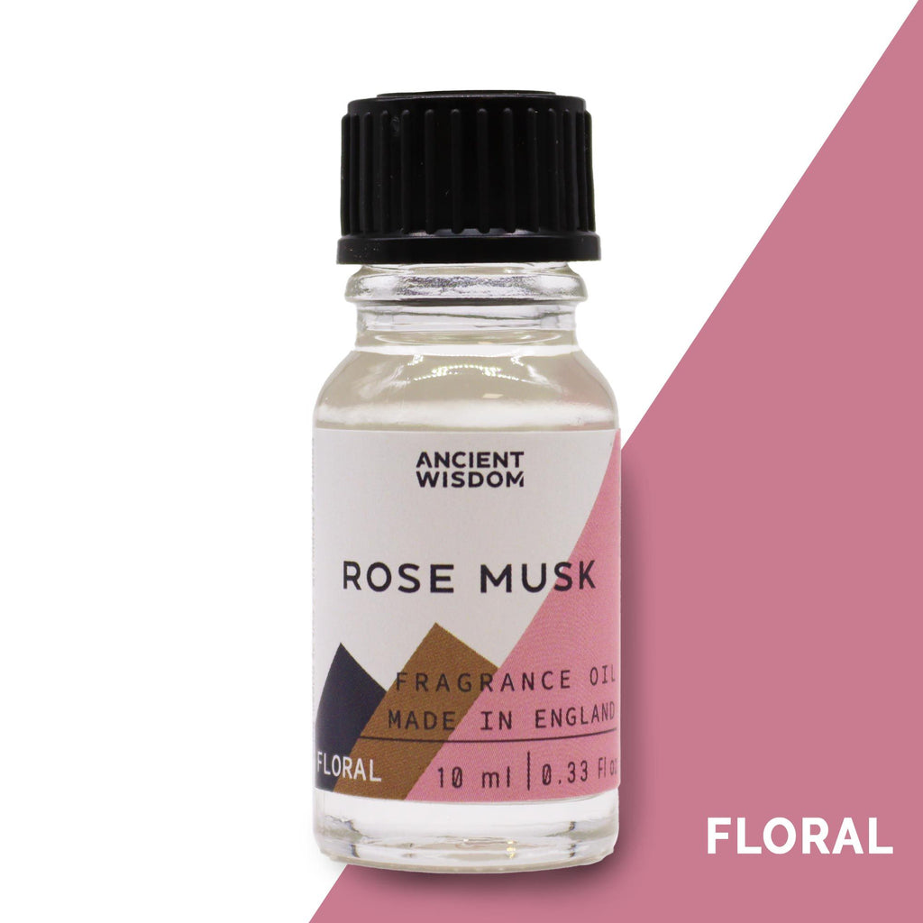 Fragrance Oil 10ml - Rose Musk
