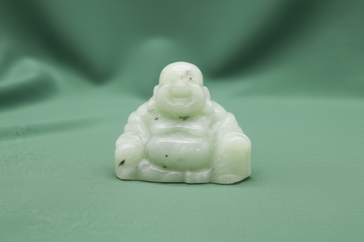 Gemstone Large Buddha - Jade