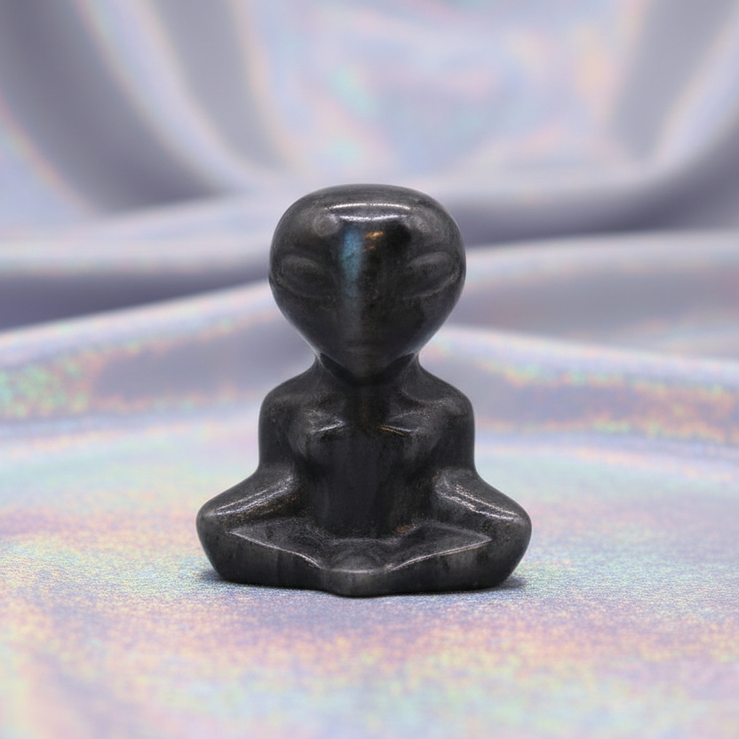 Gemstone Alien - Larvikite Labradorite