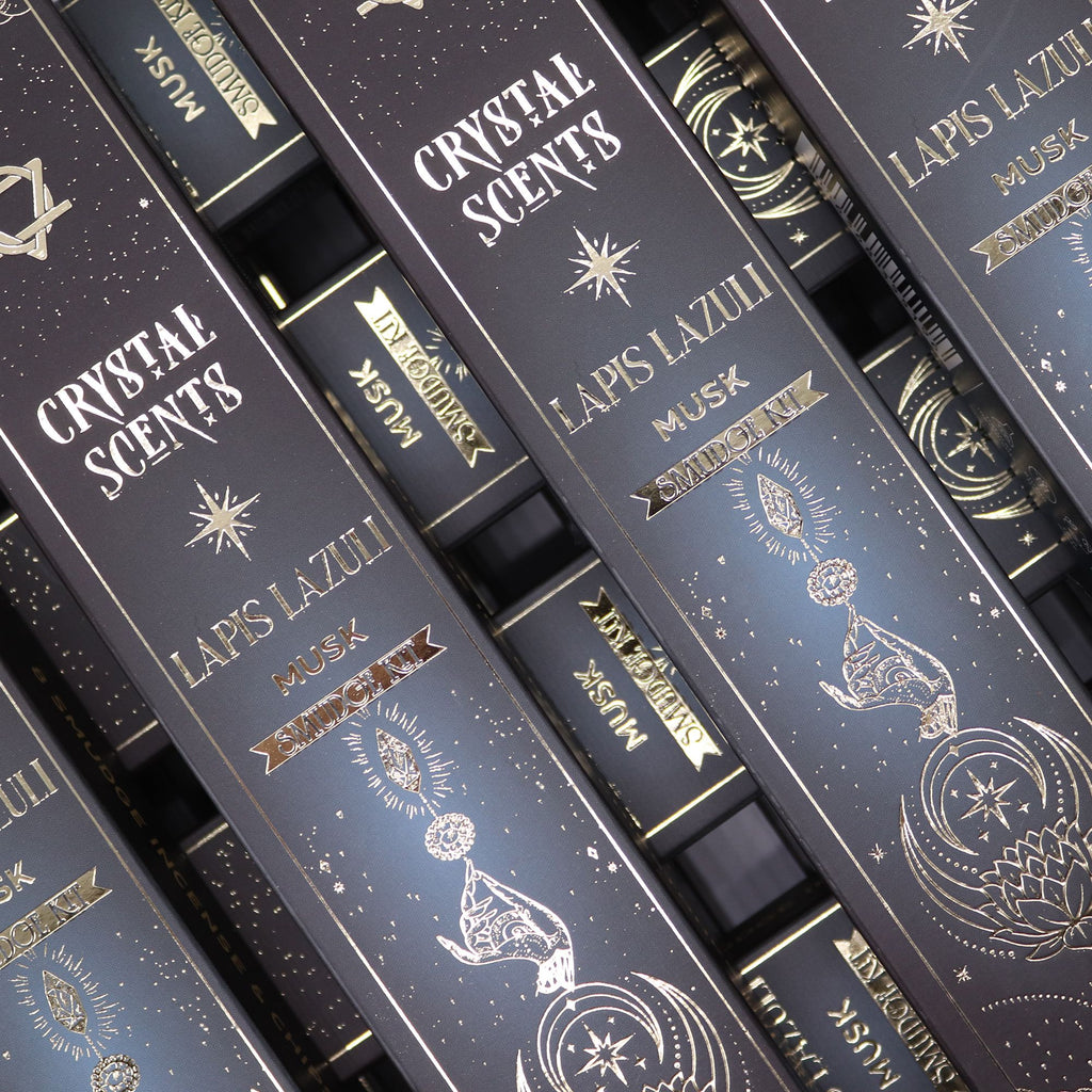 Crystal Scents Smudge Incense - Lapis Lazuli & Musk
