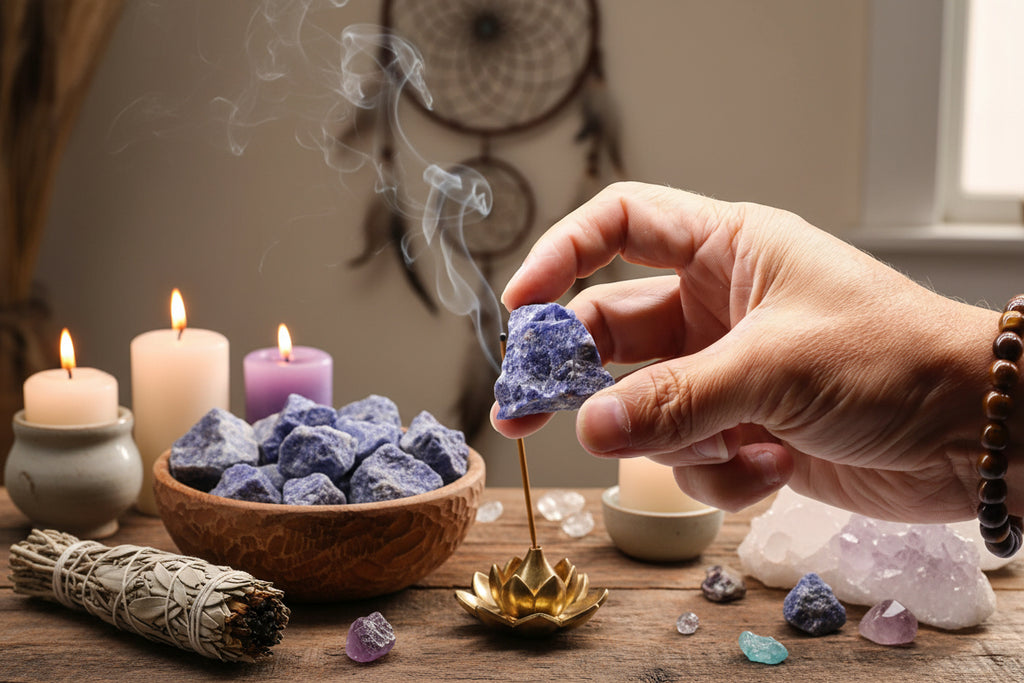 Raw Sodalite Crystals - 500g