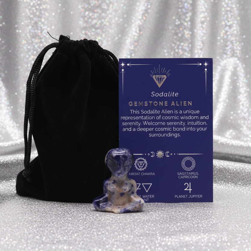 Gemstone Alien - Sodalite