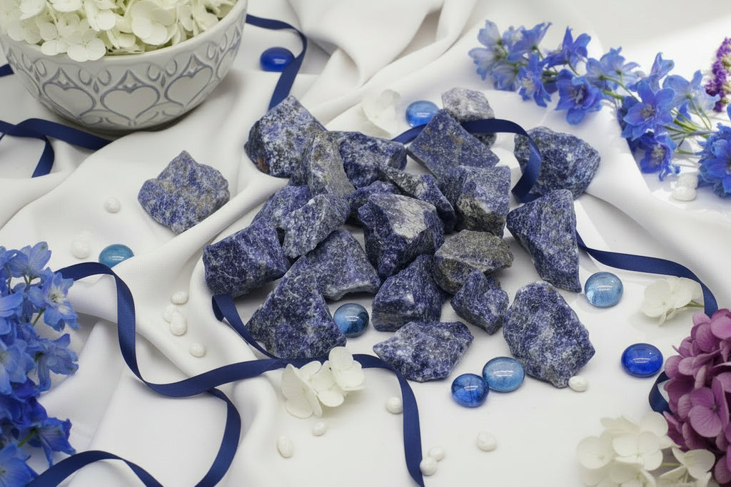 Raw Sodalite Crystals - 500g