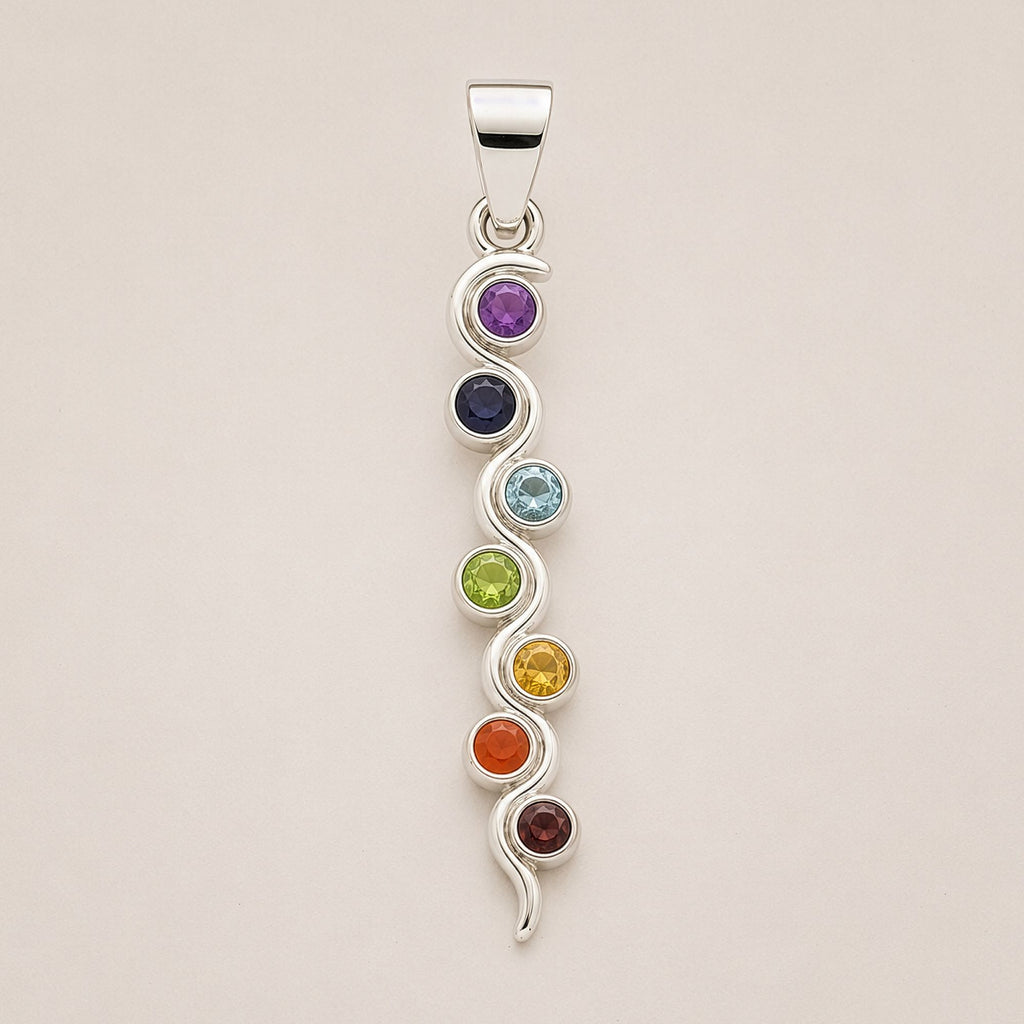Devotional Pendant Necklace - Snake Chakra