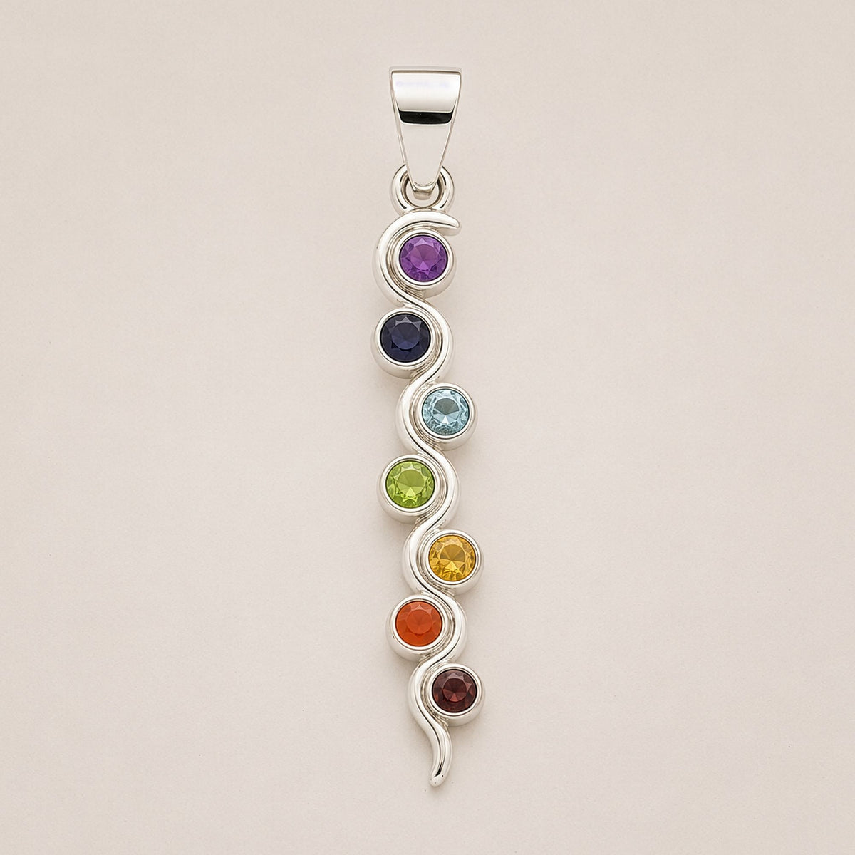 Devotional Pendant Necklace - Snake Chakra
