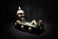 Backflow Incense Burner - Skeleton in a Coffin