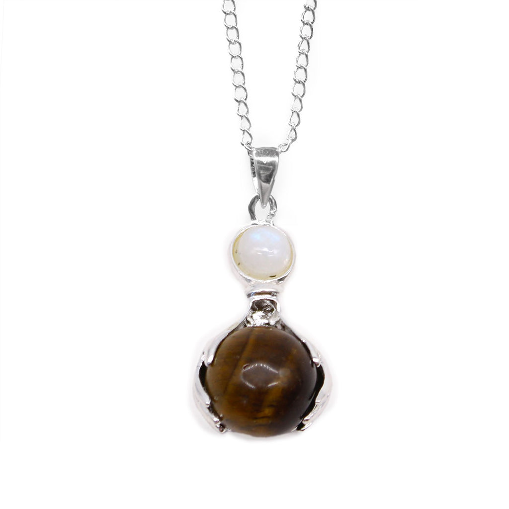 Healing Hands Necklace - Tigers Eye