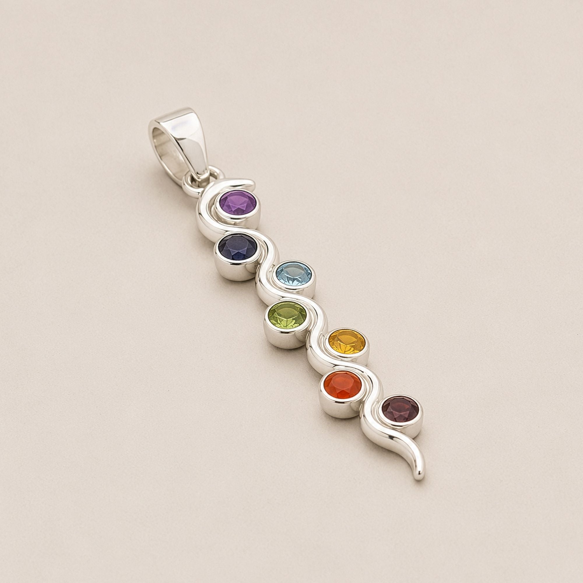 Devotional Pendant Necklace - Snake Chakra
