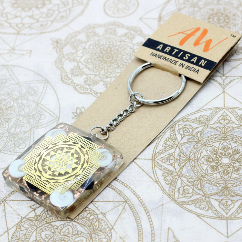 Orgonite Power Keyring - Tourmaline