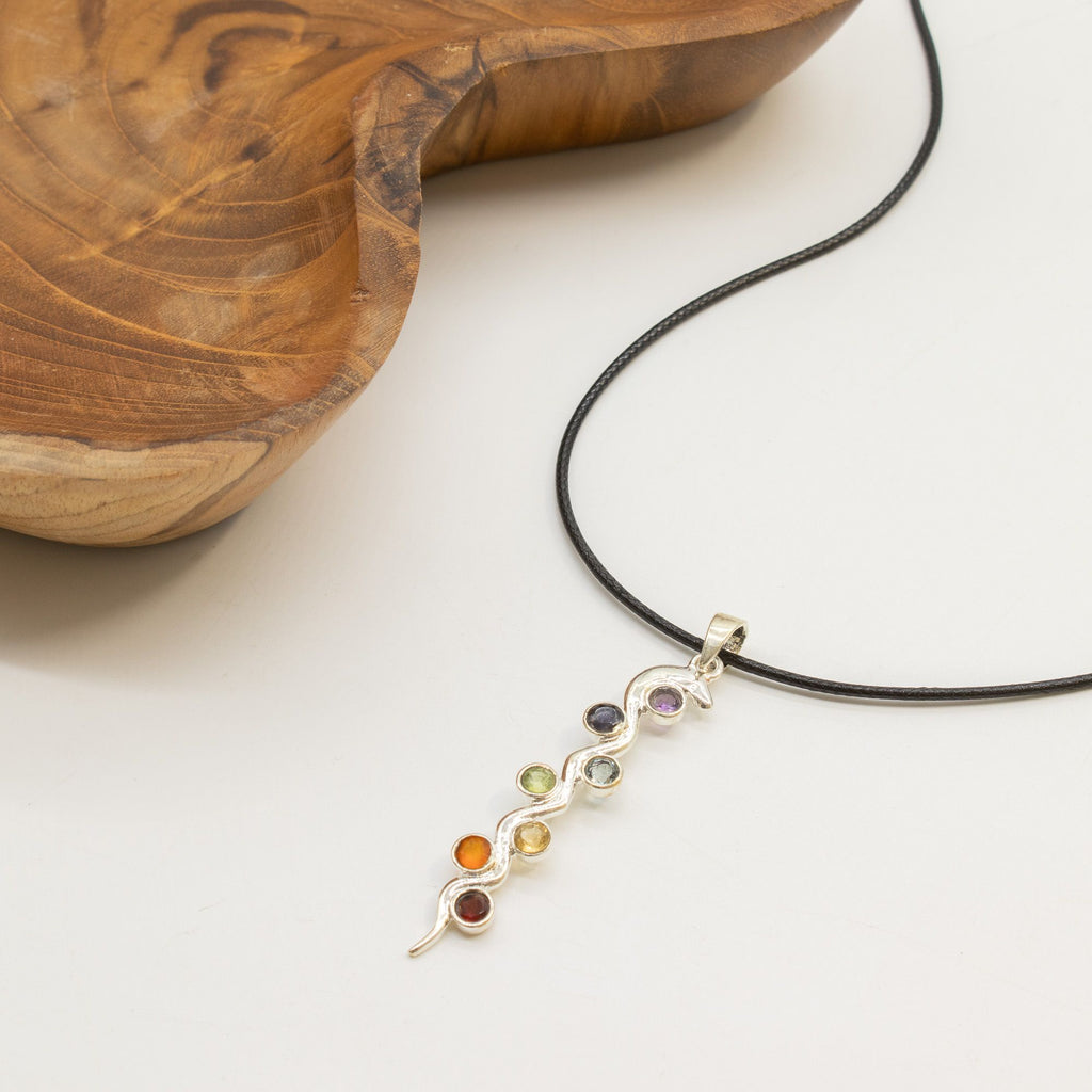 Devotional Pendant Necklace - Snake Chakra