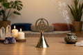 Altar Brass Bell - Triquetra