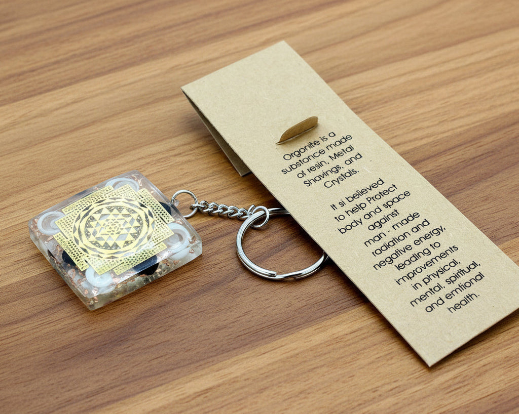 Orgonite Power Keyring - Tourmaline