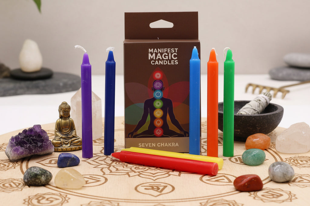 Manifest Magic Candles - 7 Chakras