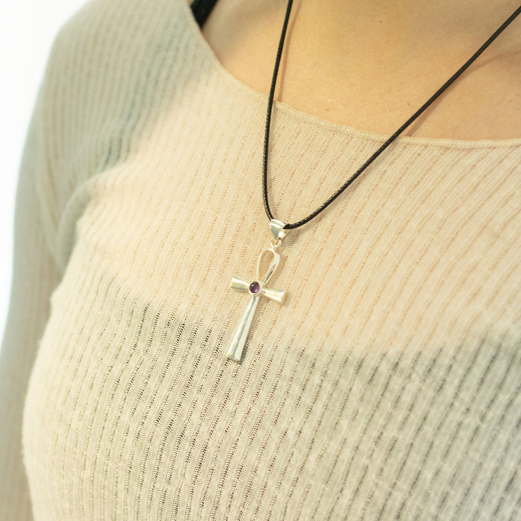 Devotional Pendant Necklace - Ankh Symbol of Eternal Life