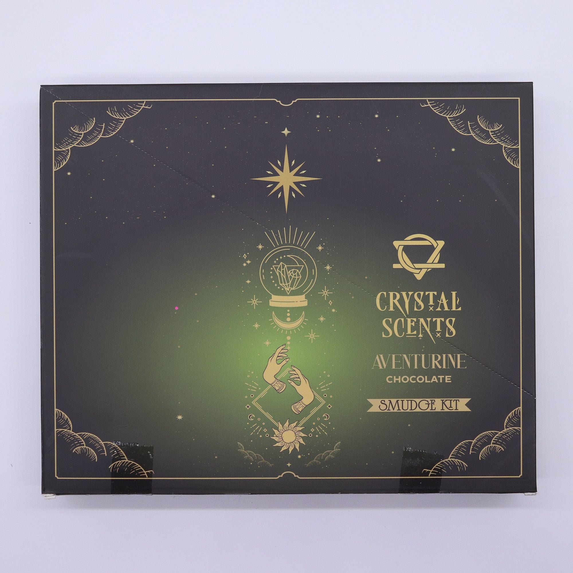 Crystal Scents Smudge Incense - Aventurine & Chocolate