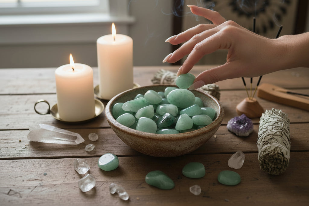 Large Aventurine - Tumbled - 24 pieces