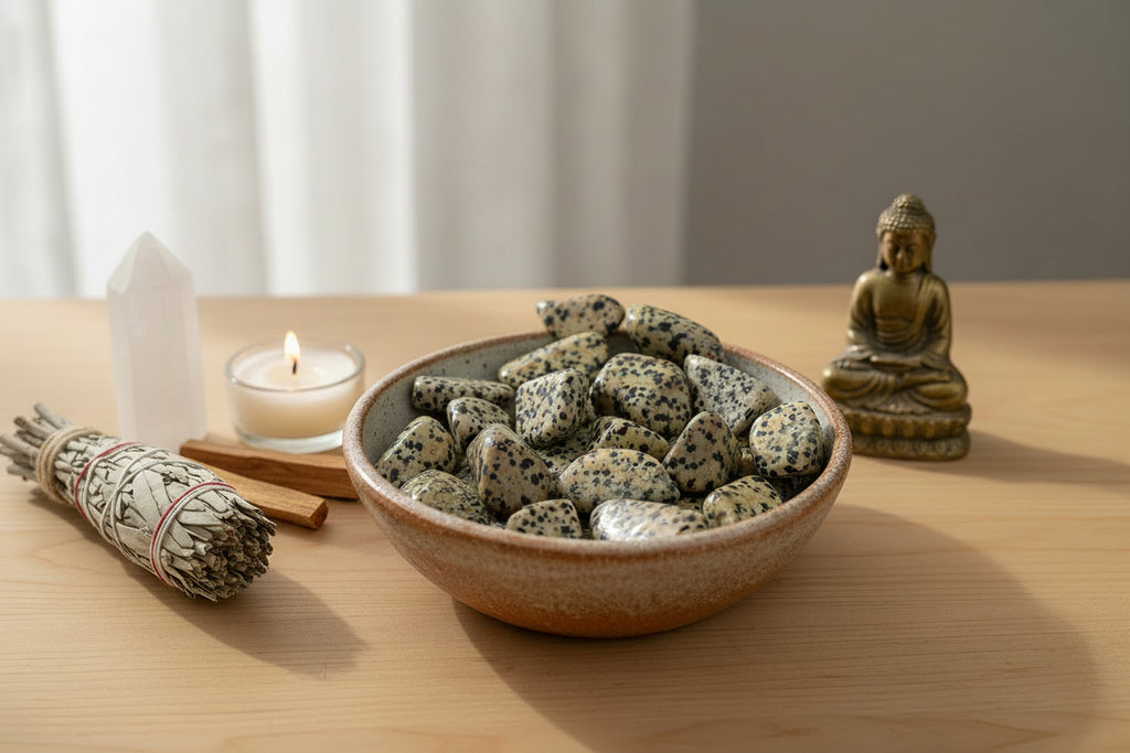 Large Dalmation - Tumbled - 24 pieces