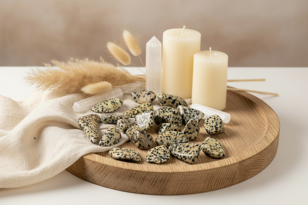 Large Dalmation - Tumbled - 24 pieces