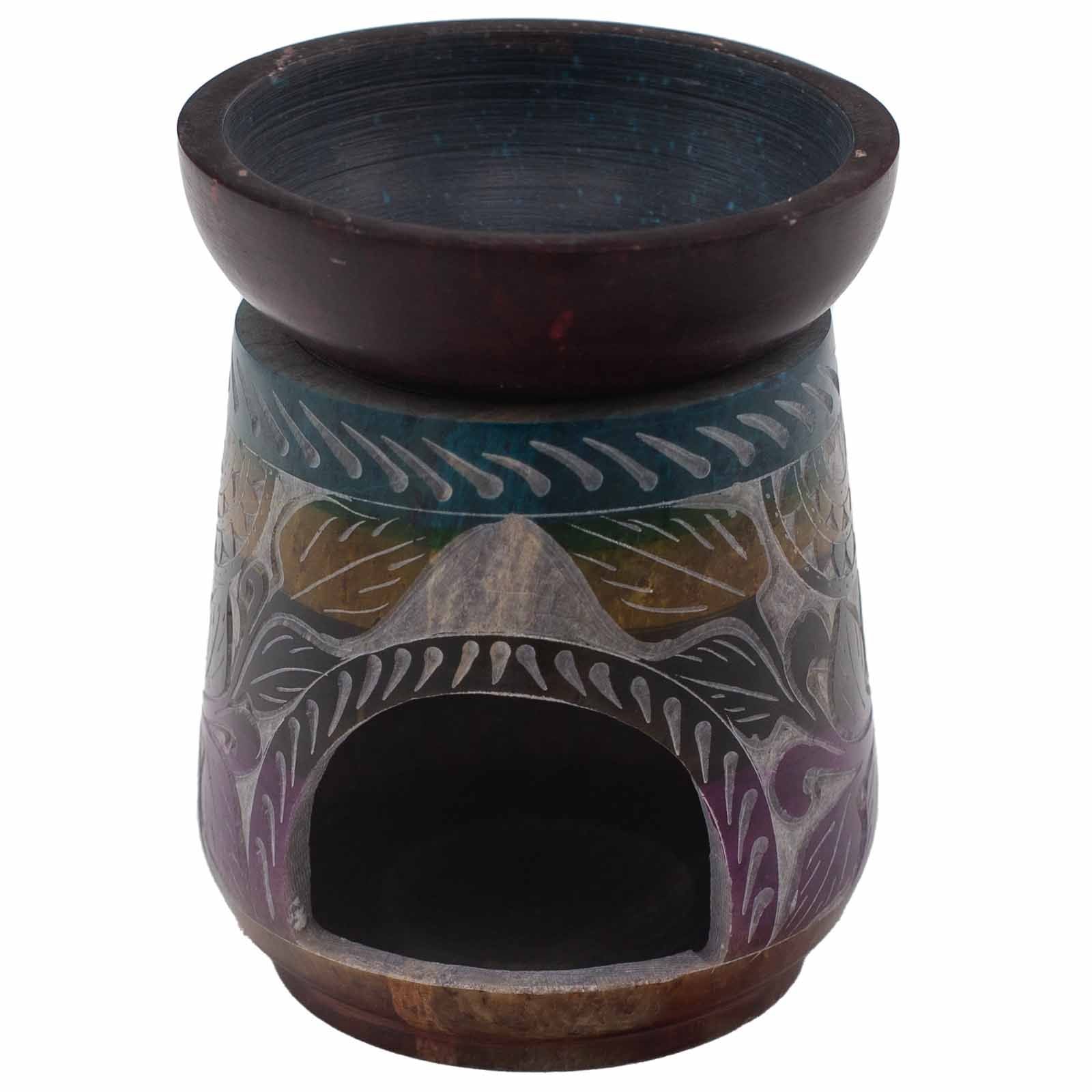 Soapstone Oil Burner - Large - Elephant