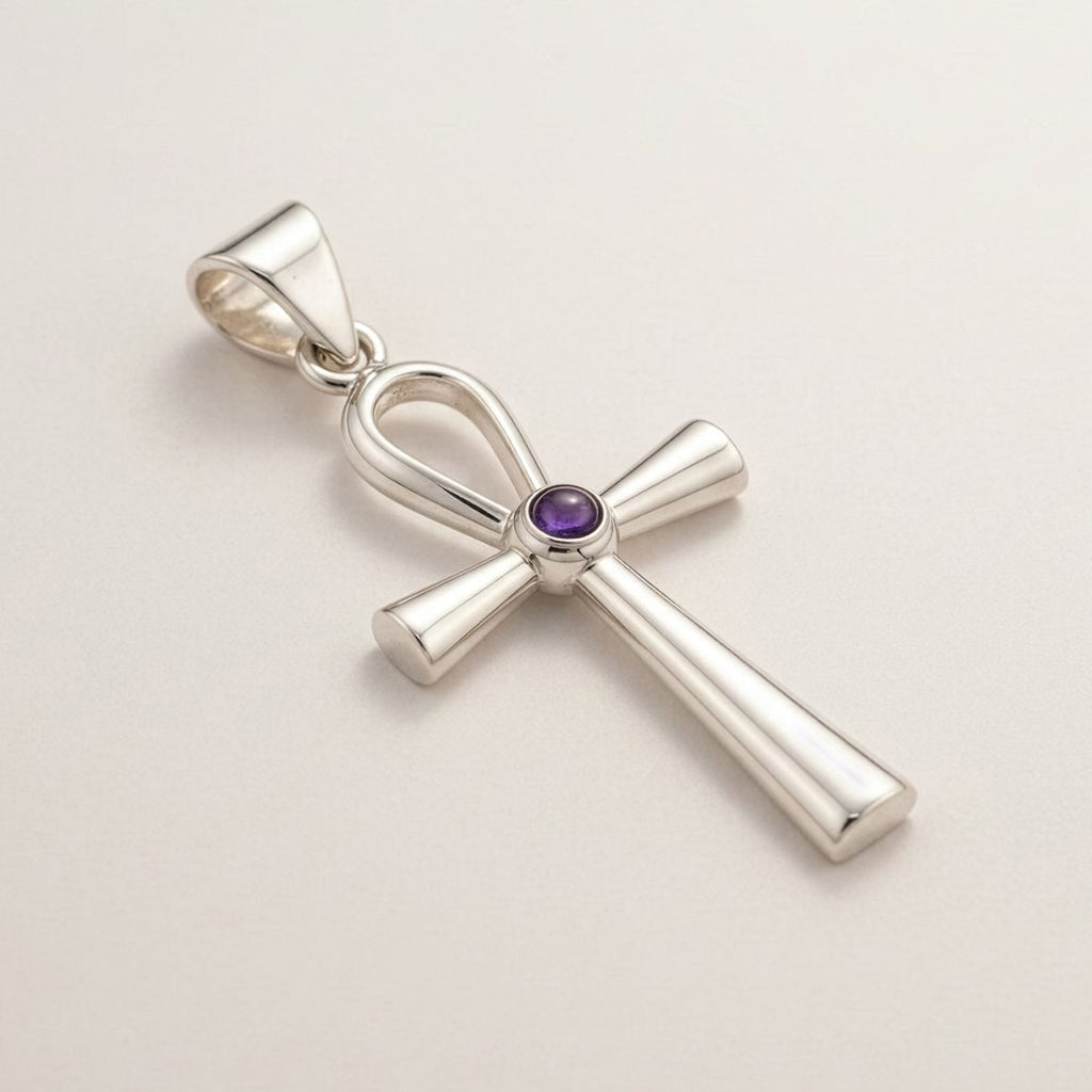 Devotional Pendant Necklace - Ankh Symbol of Eternal Life