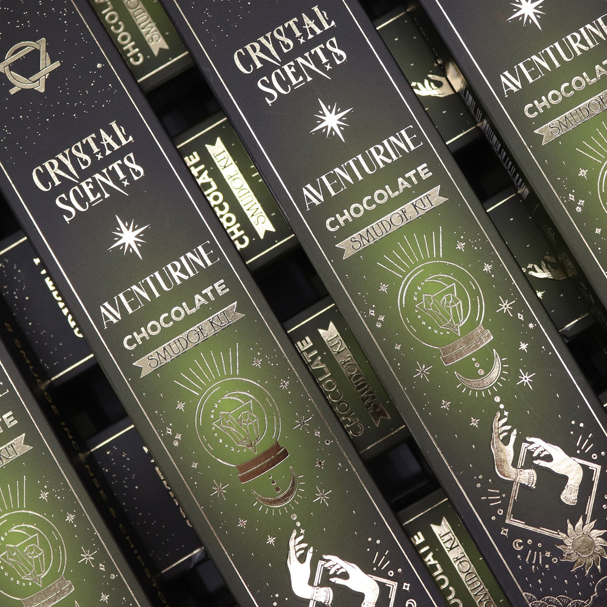 Crystal Scents Smudge Incense - Aventurine & Chocolate
