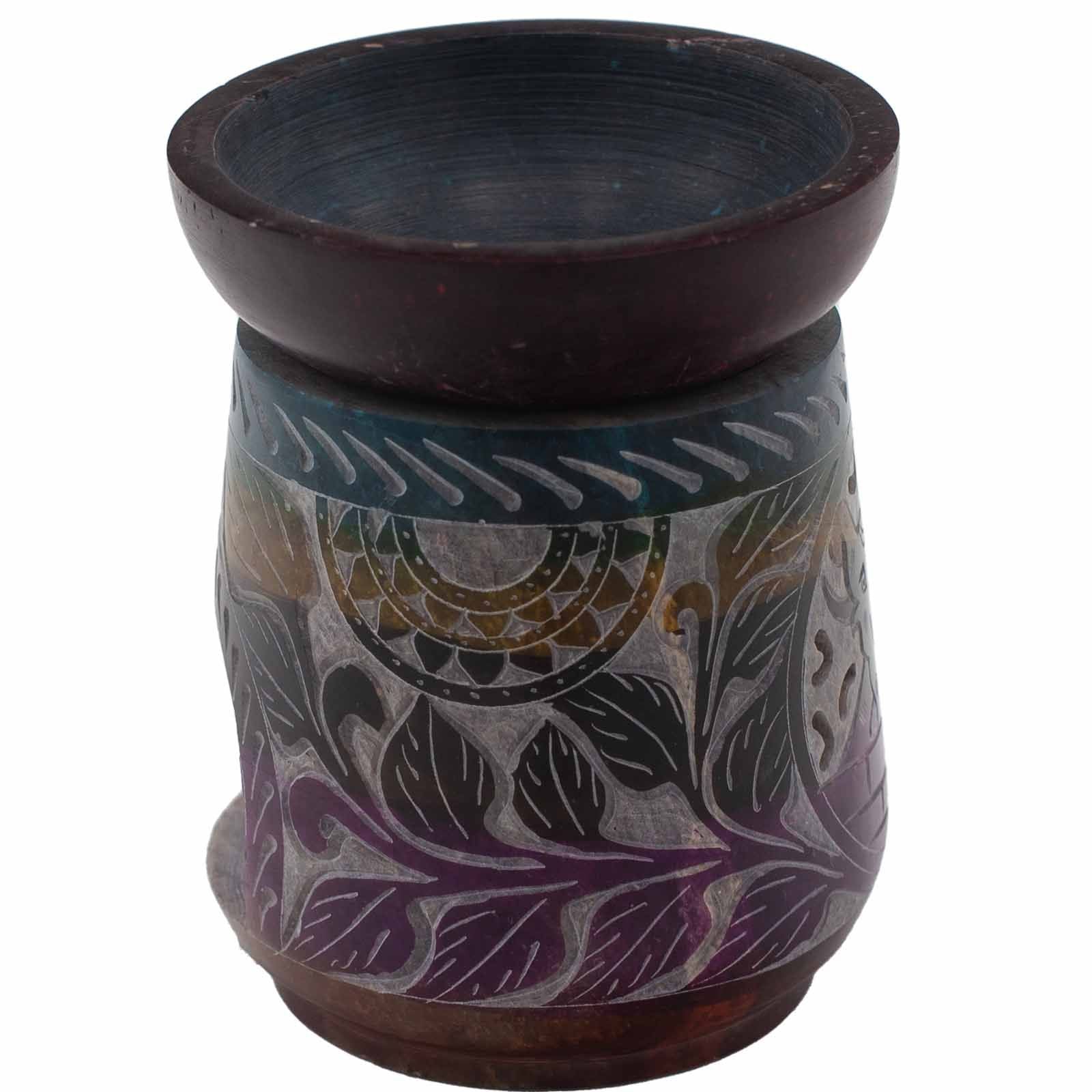 Soapstone Oil Burner - Large - Elephant
