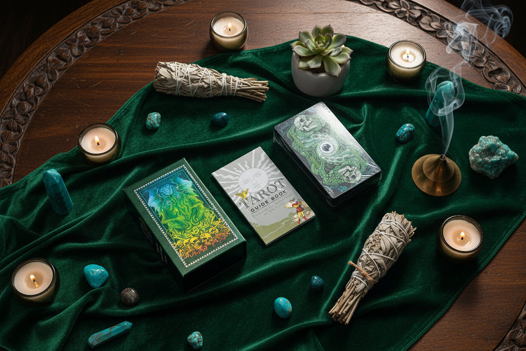 Foil Tarot Card Set - Kesulu Mythology - with booklet