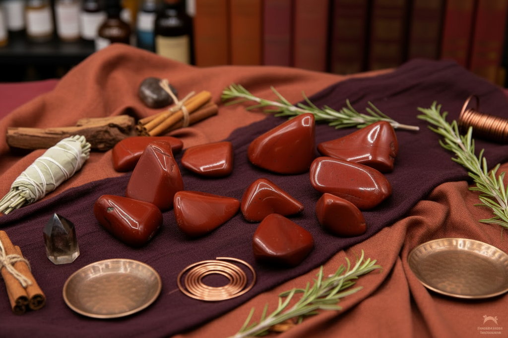 Large Red Jasper - Tumbled - 24 pieces