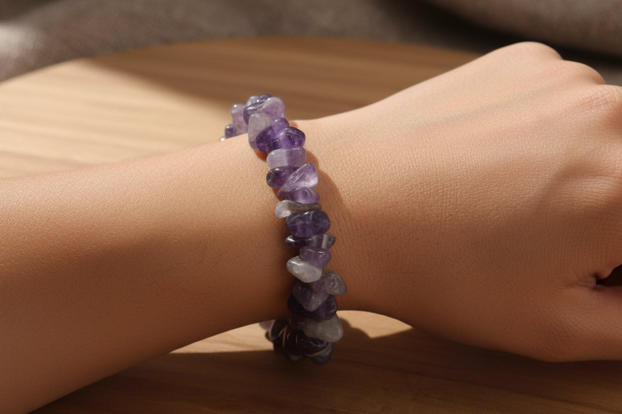 Chipstone Bracelet - Amethyst