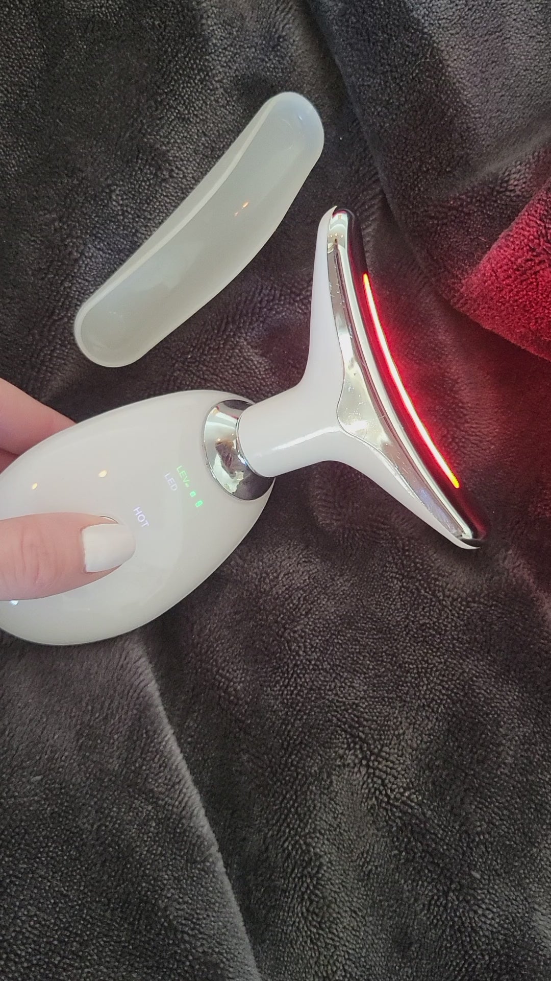 LED 7-in-1 Face & Neck Massager